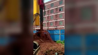 153 кВт дизельная роторная буровая установка для свай, портативная инженерная буровая установка, гидравлическая буровая машина