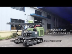 Устройства для установки стержней Наземный винтовой стержней Стержней Машины Стержней Солнечный гидравлический стержней