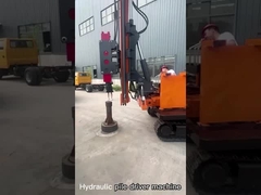 Гидравлический пиловод солнечный пиловод оборудование портативный винтовой пиловод машина