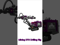 Добыча полезных ископаемых DTH сверлильная установка Crawler Rock Boring Hole Drilling Machine Гидравлическая сверлильная установка
