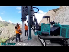 Машины для установки колодцев 360 градусов Гидравлические скважины Машины для установки солнечных колодцев Наземный водитель колодцев