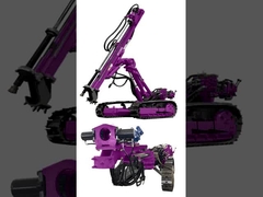 Гидравлическая буровая установка 30 м Скала взрывная ДТХ буровая машина Crawler буровая установка