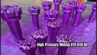 Буровое долото DTH для горнодобывающей промышленности DHD340 DHD350 DHD360 Буровые инструменты для хард-рока Кнопка бурового долота