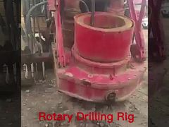 Роторная буровая установка Строительная техника Автоматическая гидравлическая гусеничная роторная буровая установка