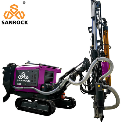 Качество  Hydraulic Rotary Borehole Integrated Drilling Equipment Mining Crawler DTH Drilling Rig Фабрика