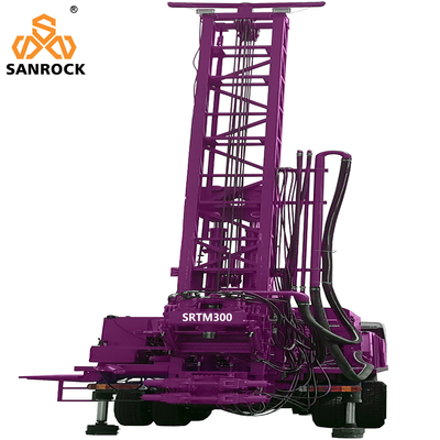Качество  Truck Mounted Water Well Drilling Rig With Mud Pump Deep 300m Water Well Drill Rig Фабрика