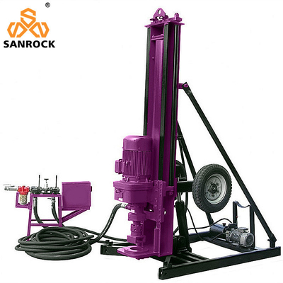 Качество  Hydraulic Borehole Deep Rock Drilling Rig Portable Pneumatic Mining Drilling Rig Machine Фабрика