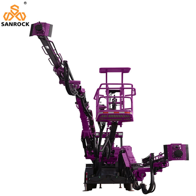 Качество  Tunnel Excavation Rock Drilling Rig Mining Equipment Jumbo Underground Drilling Machine Фабрика