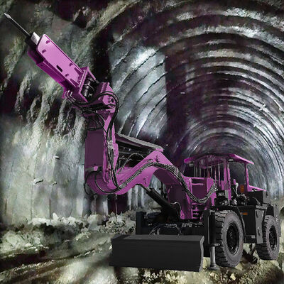 Dust Removal Mining Tunnel Drilling Rig Rock Breaking and Scaling Functions Underground Scaling Drilling Machine