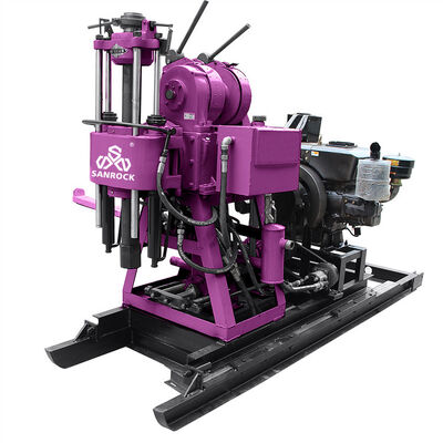 Машина для бурения скважин в скальных породах, геологическое буровое оборудование, дизельный двигатель 33 кВт, буровая установка для колонкового бурения