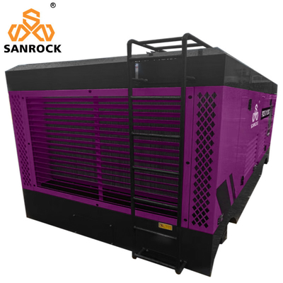 SANROCK винтовой воздушный компрессор Водяной колодец Высокое давление винтовый воздушный компрессор