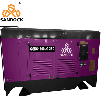 SANROCK винтовой воздушный компрессор Водяной колодец Высокое давление винтовый воздушный компрессор