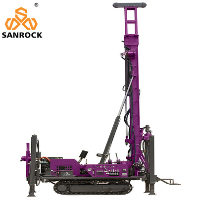 Геологическая разведочная буровая установка Crawler Hydraulic Diamond Core Drilling Rig Machine