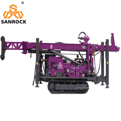 Геологическая разведочная буровая установка Crawler Hydraulic Diamond Core Drilling Rig Machine