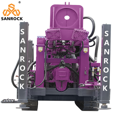 Геологическая разведочная буровая установка Crawler Hydraulic Diamond Core Drilling Rig Machine