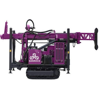 Геологическая разведочная буровая установка Crawler Hydraulic Diamond Core Drilling Rig Machine