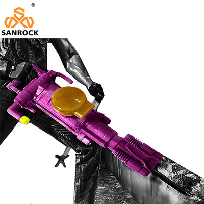 80 мм Диаметр цилиндра YT27 Air Leg Jack Hammer портативный сверляльник для добычи угля