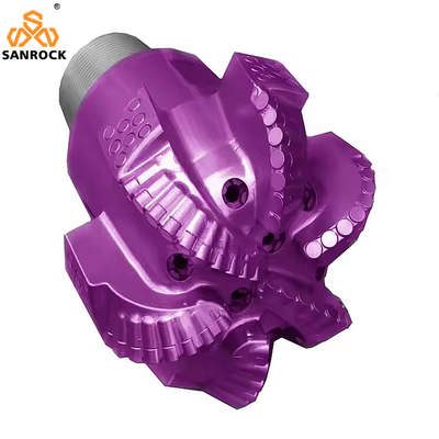 API PDC Petroleum Drill Bit Rock Drilling Tools 6 лопастей Матричная корпус Алмазный ПДК Бит