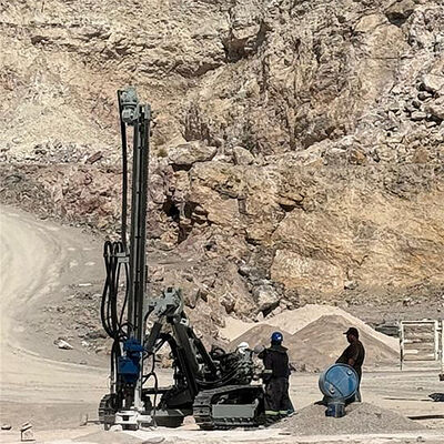 Гидравлическая буровая установка 30 м Скала взрывная ДТХ буровая машина Crawler буровая установка