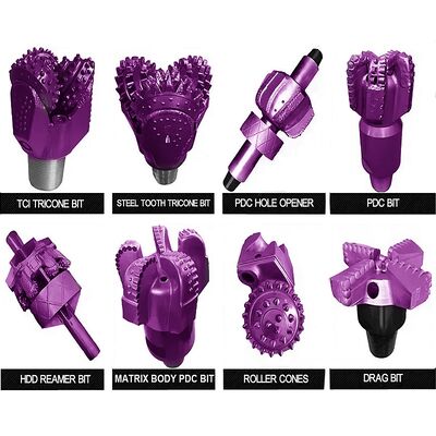 Высокомангановая сталь PDC сверлильный кусок Нефтяное месторождение Сверлильные куски Квадратный колючий API PDC сверлильный кусок