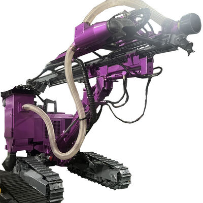 Буровая установка на гусеничном ходу с большим крутящим моментом для бурения скважин, оборудование для бурения в твердых породах, буровая машина для бурения скважин методом пневмоударного бурения