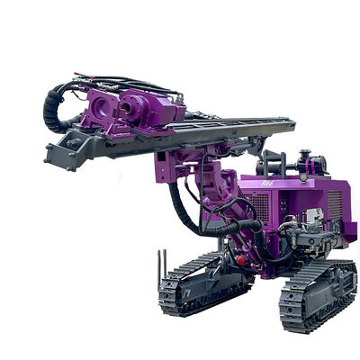 Буровая установка для бурения скважин, гидравлическая, для бурения скважин с погружным пневмоударником, высокопроизводительная, переносная буровая установка с погружным пневмоударником