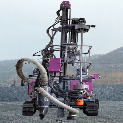 буровое оборудование интегрированное 194kw минируя роторную машину буровой установки Crawler DTH скважины