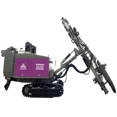 буровое оборудование интегрированное 194kw минируя роторную машину буровой установки Crawler DTH скважины