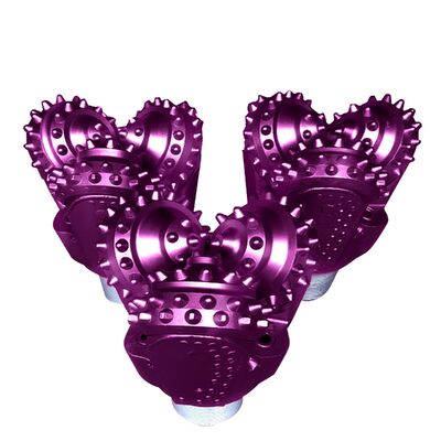 Роликовый конусный долото для геологического бурения, резиновое уплотнение подшипника, TCI трехконусное долото, долота для бурения твердых пород