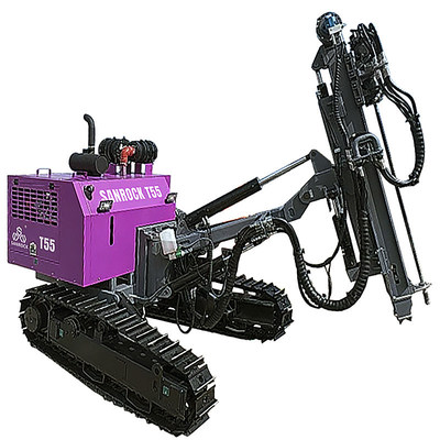 Crawler Drilling Rig Equipment Hard Rock Blast Hole Drilling Machine Top Hammer Drill Rigs
