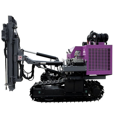 Top Hammer Drilling Machine High Efficiency Blast Hole Drill Rigs Portable Small Drilling Rig