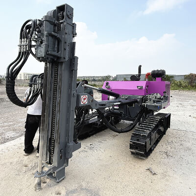 Hydraulic DTH Drilling Rig Surface Hard Rock Drilling Equipment Mobile Borehole Drilling Machine