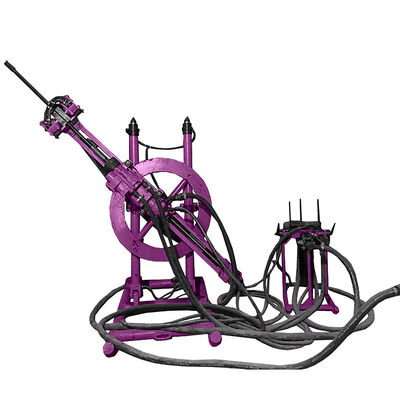 Переносная буровая установка, глубина 35 м, машина горизонтального направленного бурения, туннельная гидравлическая буровая установка