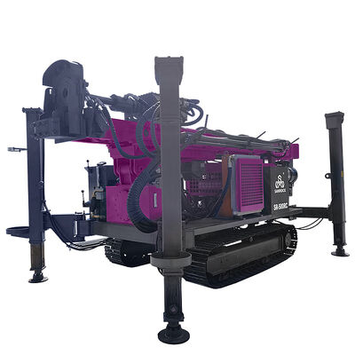 Машина для бурения скважин для отбора керна породы, буровая установка для разведки месторождений, буровая установка обратной циркуляции на гусеничном ходу