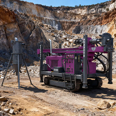 Крепежная буровая установка Мощность 129КВт Обратная циркуляция RC буровая машина Геологическое ядро буровой установки