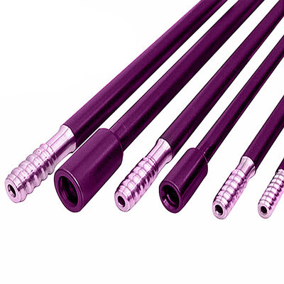 Буровая штанга с резьбовым удлинением для горнодобычи, карьеров, туннелей и взрывных работ, буровая штанга с твердосплавными наконечниками