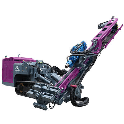 Буровая установка DTH для бурения в твердых породах, взрывных работ, горнодобычи, многофункциональная гусеничная буровая установка