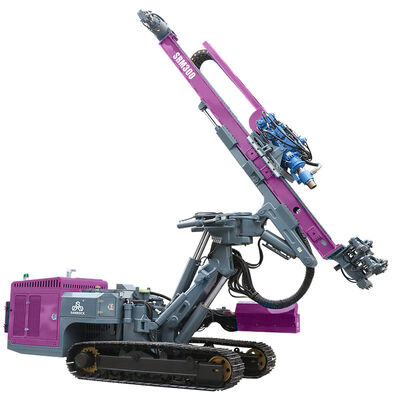 Буровая установка DTH для бурения скважин, глубина 150 м, гидравлическая буровая установка для бурения скважин, дизельная горнодобывающая буровая машина