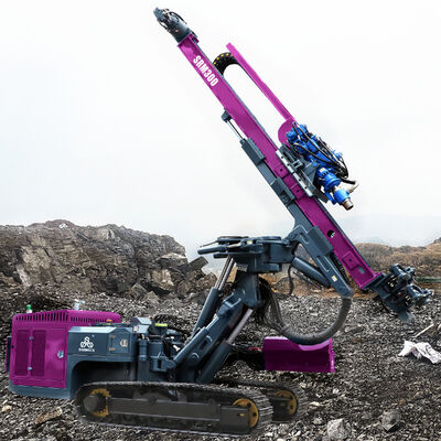 Гидравлическая буровая установка DTH для бурения скважин на поверхности, портативная буровая установка DTH