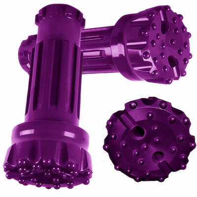 Высокое давление воздуха DTH молоток Бит Вольфрамовый карбид Скальный буровой бит Водяной скважины буровой бит