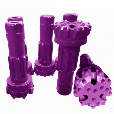 Высокое давление воздуха DTH Молотный кнопка кусочки Каменные инструменты Бурное оборудование Водные скважины Бурные кусочки