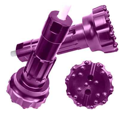 DTH Hammer Button Bit Отличная стабильность отверстий и прямота Горный карьер DTH сверла