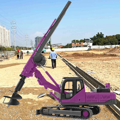 Буровая установка роторного бурения Глубина скважины 20м Дорожное муниципальное строительство Буровое оборудование Портативная буровая установка