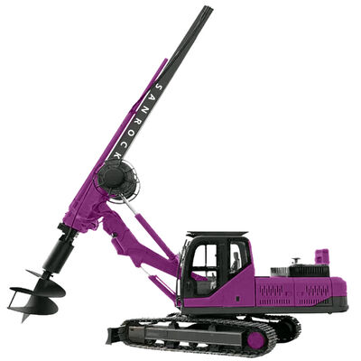 Кроулер Ротационный буровой агрегат Инженерное строительство Фонд Гидравлическая буровая машина