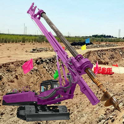 Ротационная буровая установка Мостовые пирсы Склад основы Машины Гидравлическая буровая машина