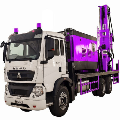 Гидравлическая буровая установка для скважин на воду Геотермальное буровое оборудование Буровая установка на грузовике Машина для бурения скважин на воду