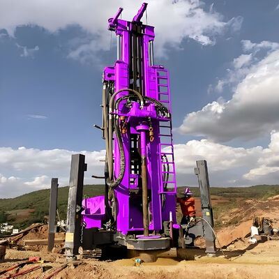 Hydraulic Water Well Drilling Machine Environmental Monitoring Ground Water Well Drilling Rig for Sale