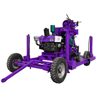 Hydraulic Core Drilling Rig Rotary Borehole Drilling Equipment Geological Core Drilling Rig Machine 