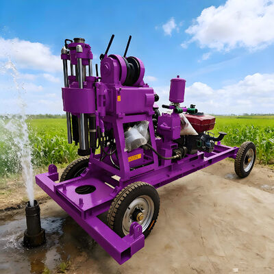 Core Drilling Rig Machine 100m 200m Hydraulic Exploration Drilling Equipment Mining Core Drilling Rig
