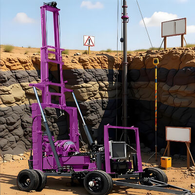 Gold Copper Mining Core Drill Rig Portable Drilling Machine Full Hydraulic Core Drilling Rig For Sale